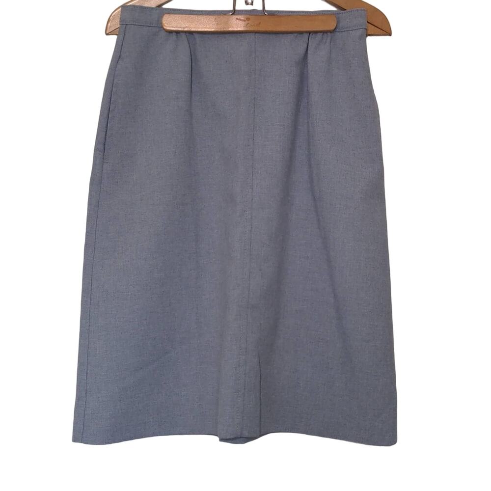 Vintage Levi's gray‎ a-line pencil skirt